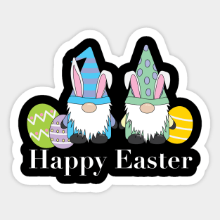 Gappy Easter Garden Gnomes Sticker